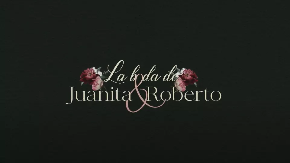 La boda de Juanita y Roberto